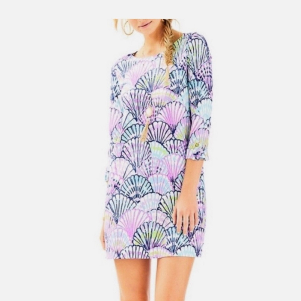Lilly Pulitzer Linden Serene BlueOh Shello Dress